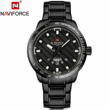 Load image into Gallery viewer, NAVIFORCE Gold Watch Men Watches Top Brand Luxury Famous Wristwatch Male Clock Golden Quartz Wrist Watch Relogio Masculino