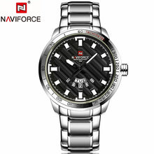 Load image into Gallery viewer, NAVIFORCE Gold Watch Men Watches Top Brand Luxury Famous Wristwatch Male Clock Golden Quartz Wrist Watch Relogio Masculino